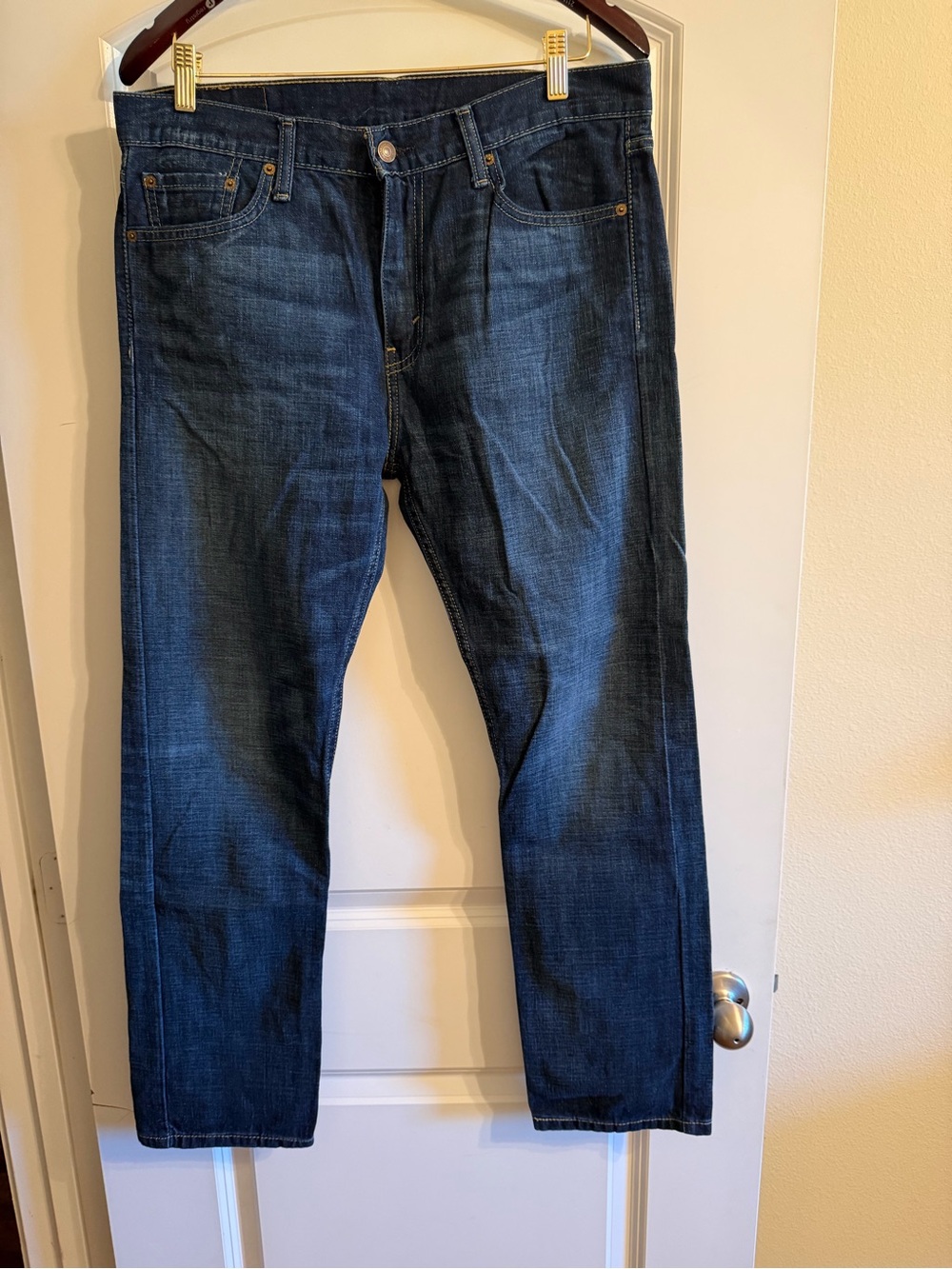 Levi's Indigo Straight-Leg Men's Jeans